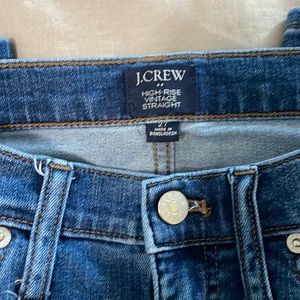 Jcrew vintage straight size 27
